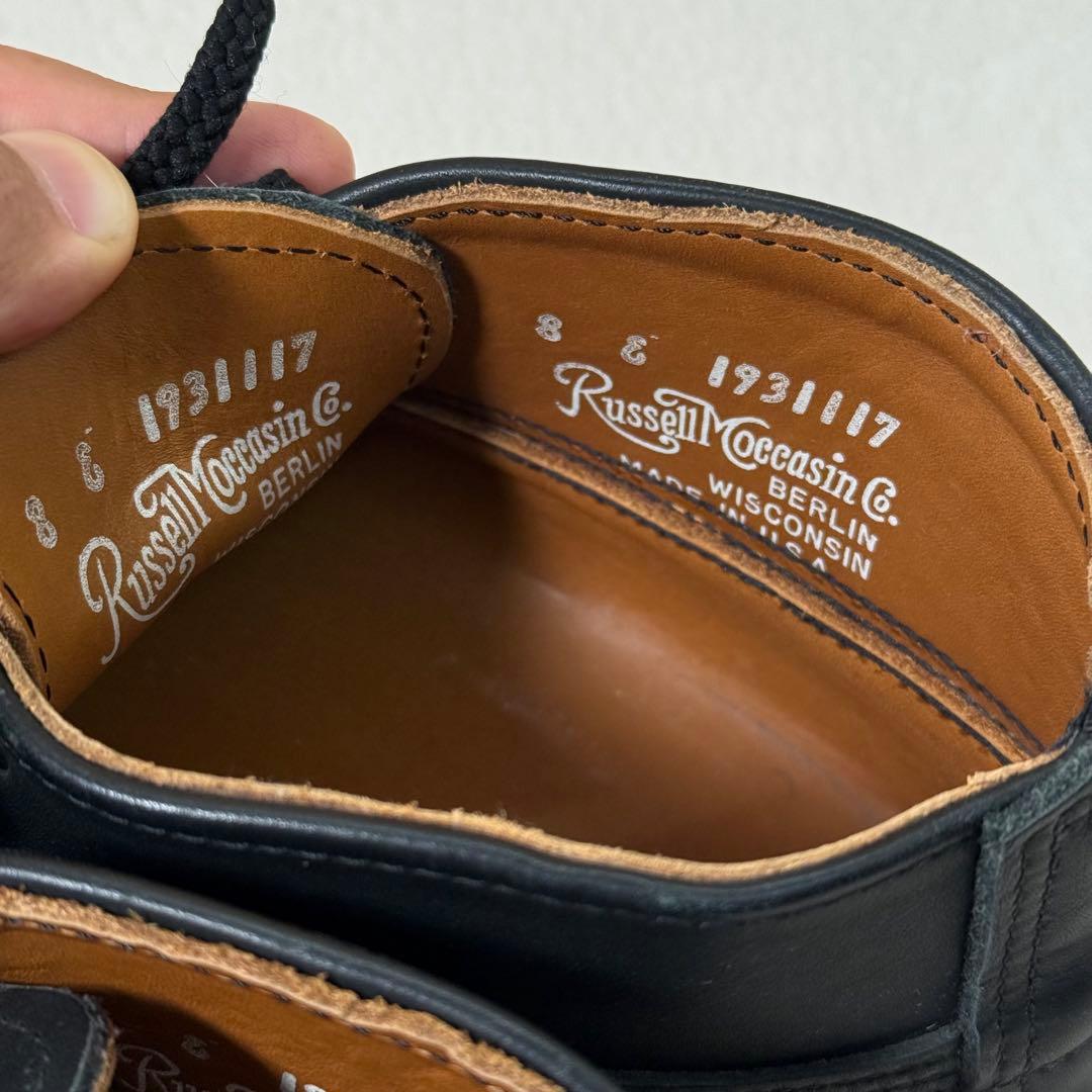RUSSELL MOCCASIN ラッセルモカシン　シューズ　8E 極美品