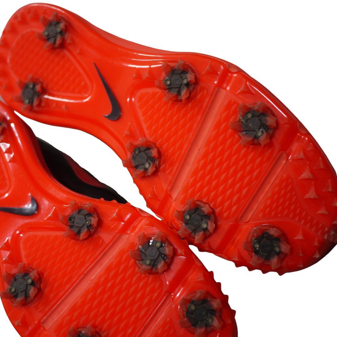 美品 ナイキ ゴルフ ルナ コマンド 2 ブラック / オレンジ 28.5㎝