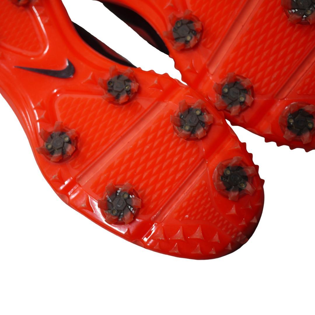 美品 ナイキ ゴルフ ルナ コマンド 2 ブラック / オレンジ 28.5㎝