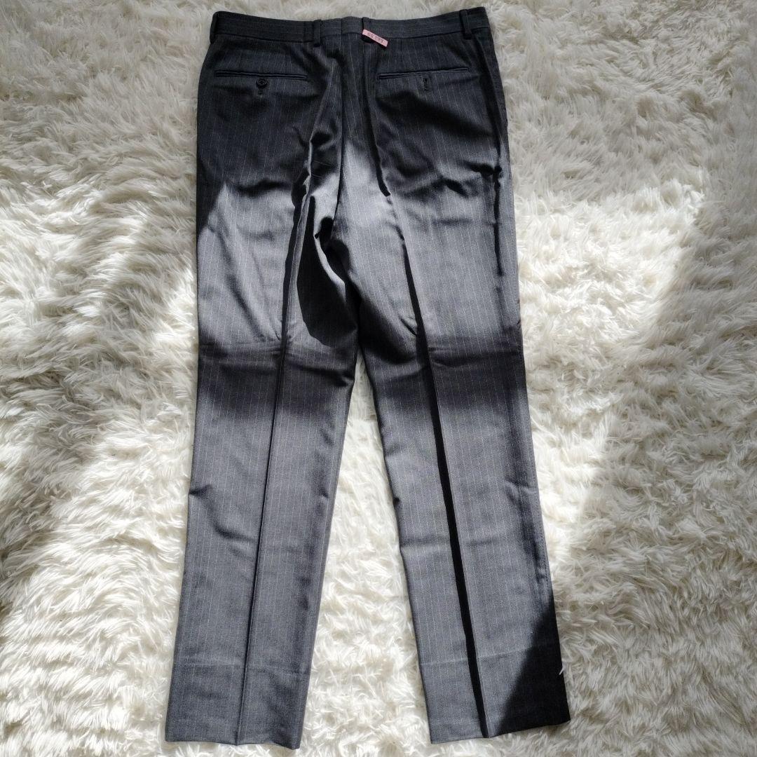 【良品】ポールスミス スーツ セットアップ デルフィノ イタリア高級生地 LL