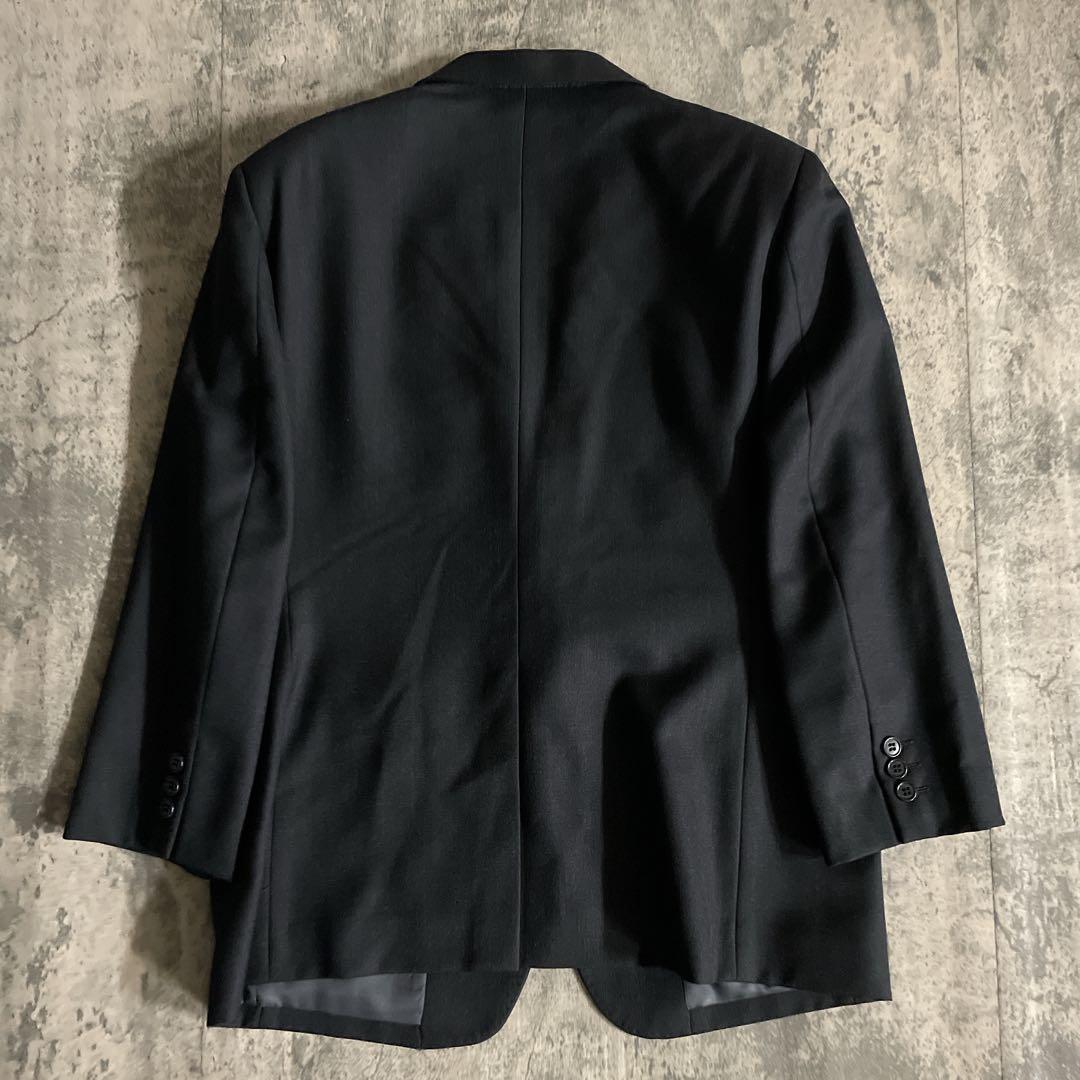 【極美品】 極上ウール セットアップスーツ × HERMESネクタイ 小物付き