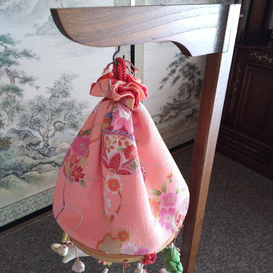 ひな祭り飾り うさぎデザイン ちりめん細工