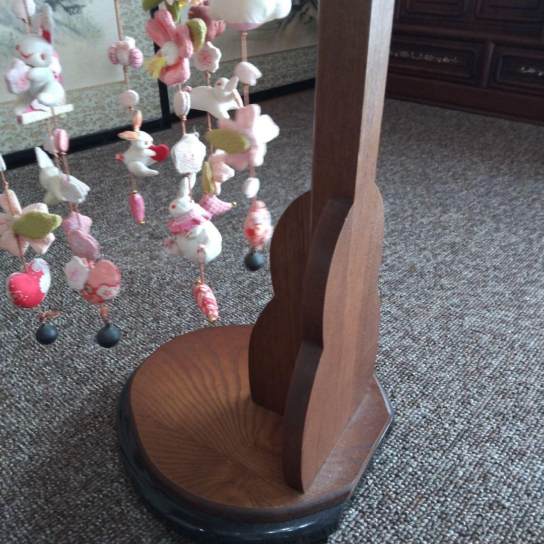 ひな祭り飾り うさぎデザイン ちりめん細工