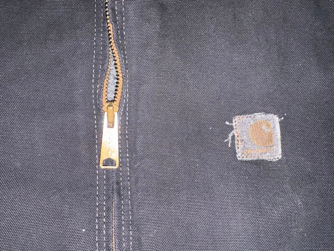 carhartt デトロイトジャケット　j146 WET 黒染め　ブラック