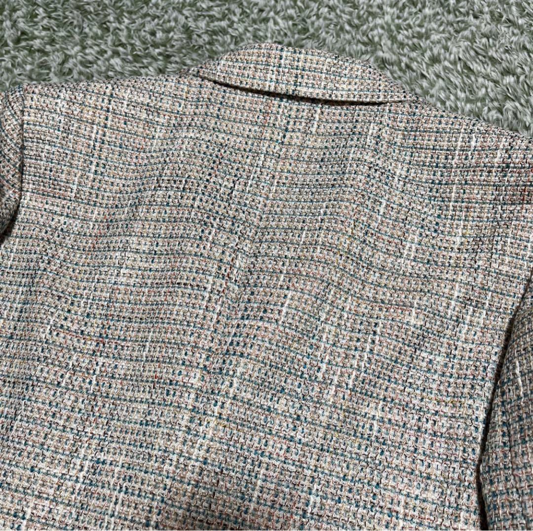 【極美品】 TOMORROWLANDコレクション ツイード ジャケット 36