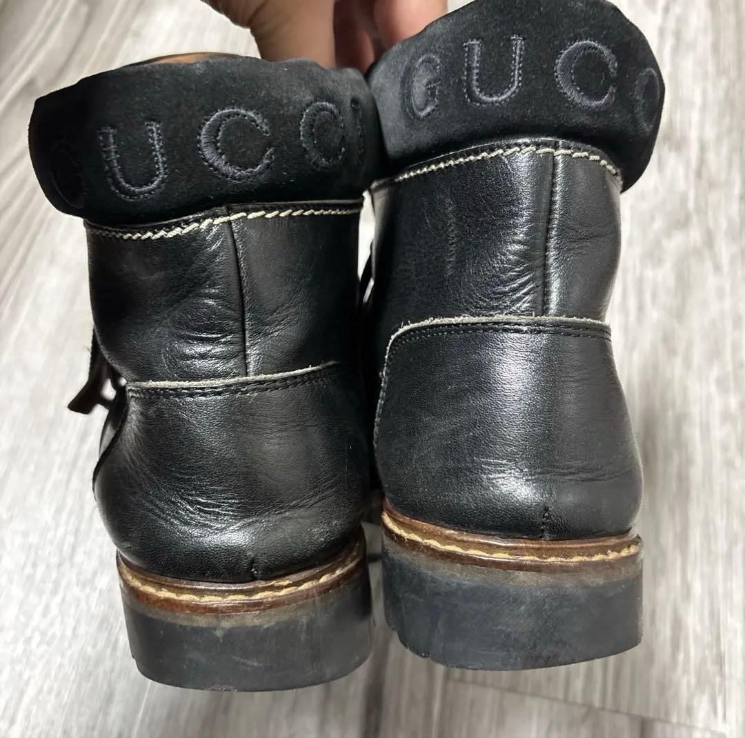 グッチ　トレッキングブーツ