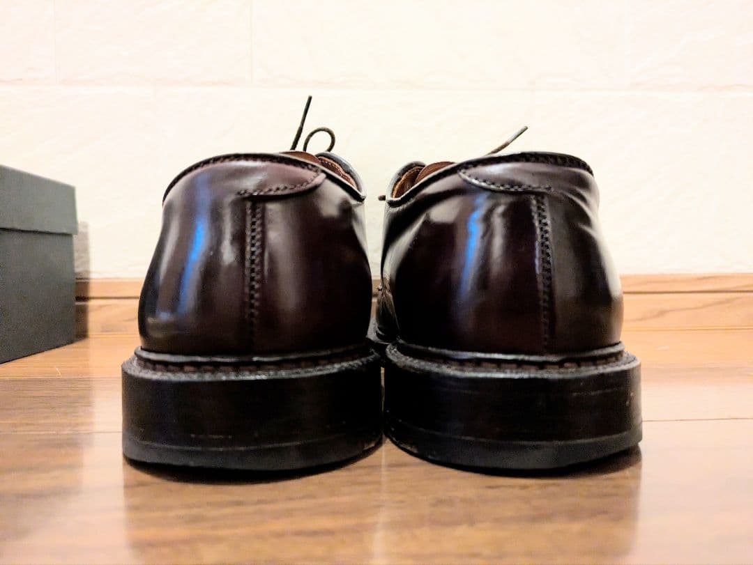 【しばた】Alden 990 コードバン US7 純正シューツリー付