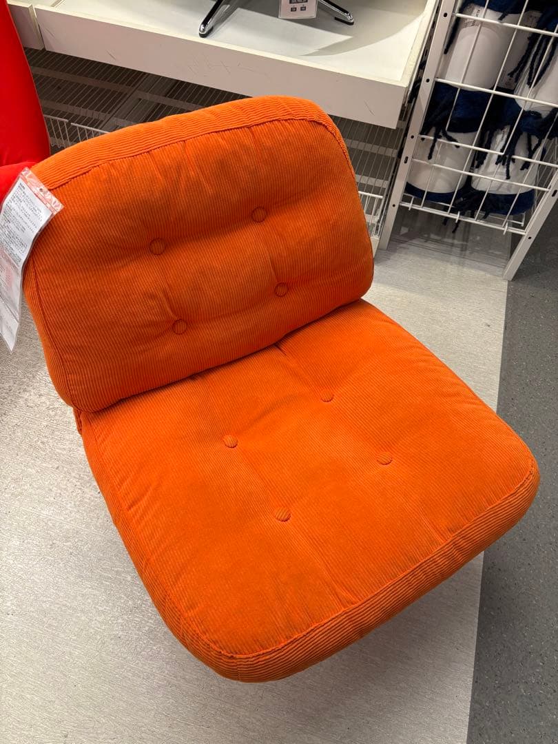 （新品♤未開封）イケア 回転パーソナルチェア ディヴリンゲ オレンジ