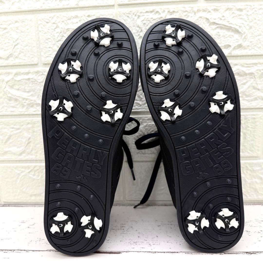 新品・未使用　パーリーゲイツ　ソフトスパイク　ゴルフシューズ　25.5