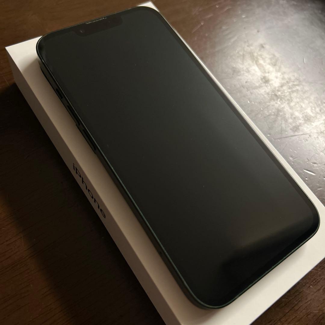 iPhone13 128GB ミッドナイトグリーン