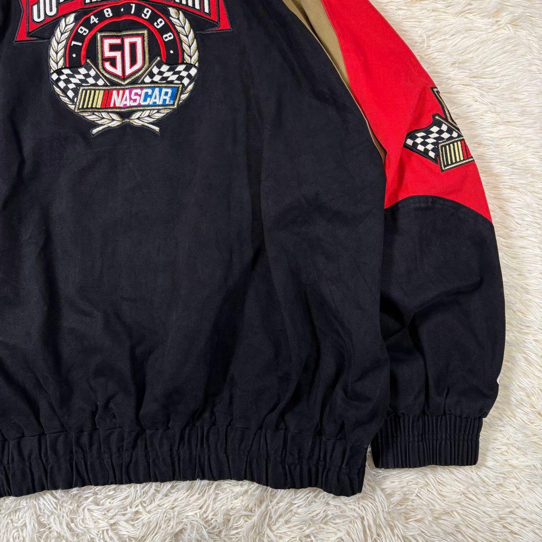 NASCAR 50周年 刺繍ブルゾン 4XL LogoAthletic ナスカー
