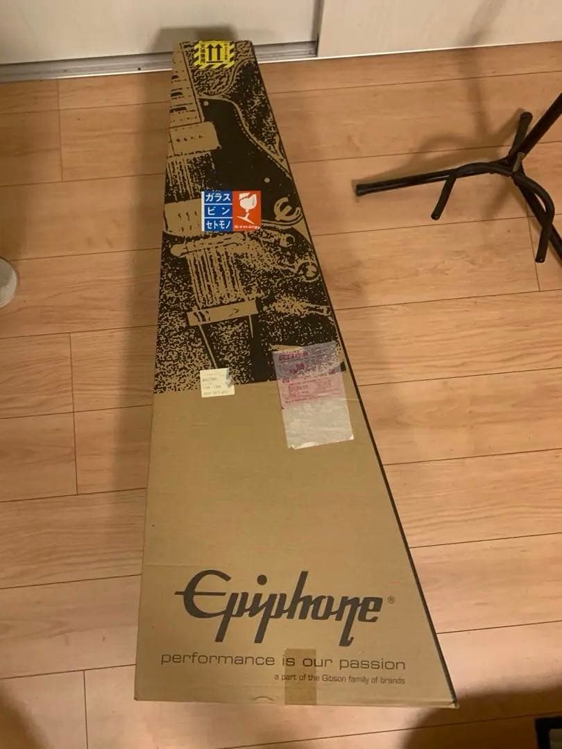 エピフォン アコースティックギター 黒　DR-100 EB 箱付き