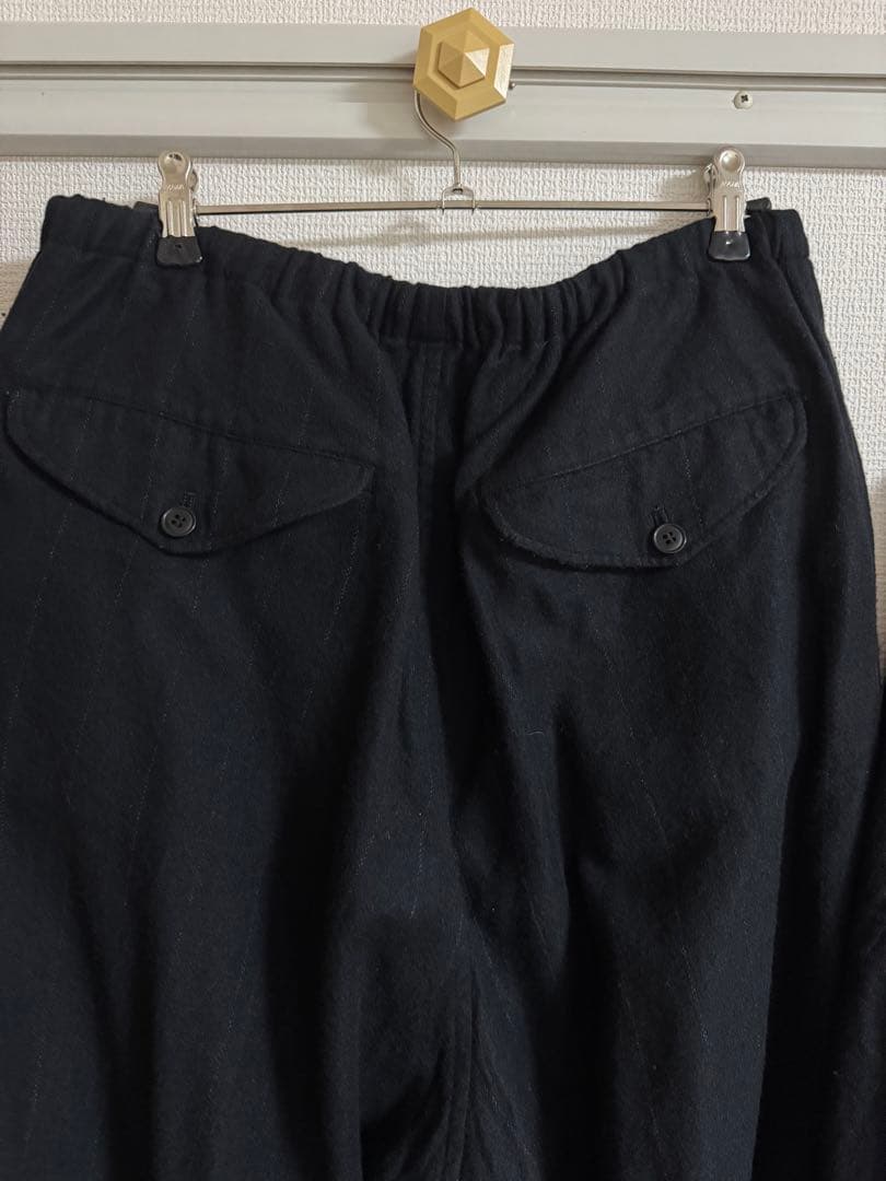 COMOLI 24aw ストライプジャケット ストライプテーパードパンツ セトア