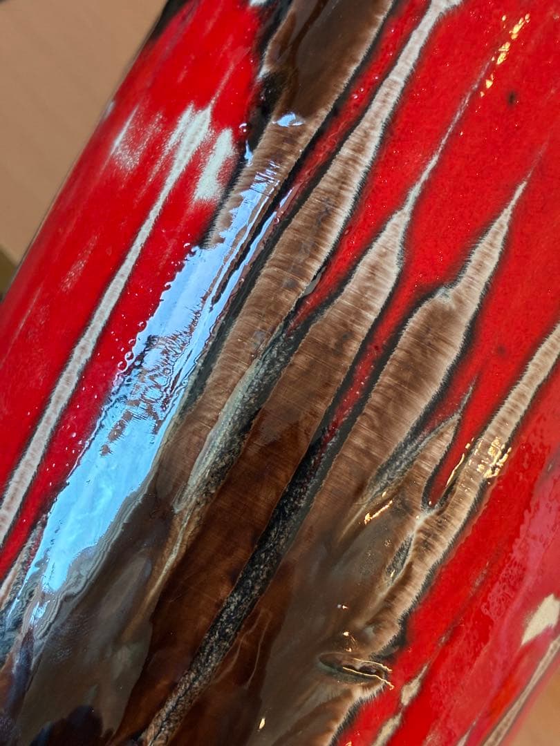 Fatlava ファットラヴァ Scheurich lora 22cm 花瓶