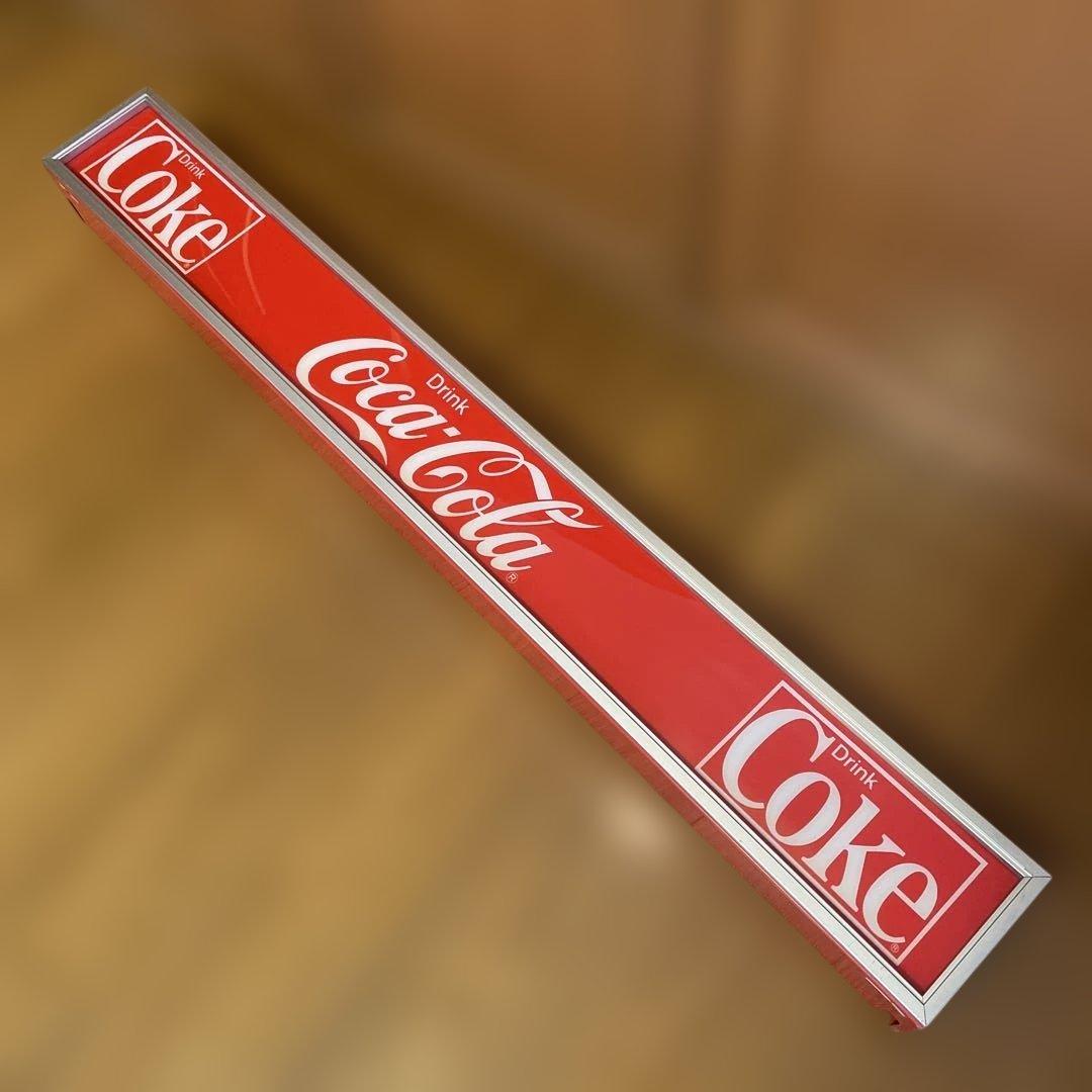 Coca Cola コカコーラ　看板　昭和　レトロ　照明　広告　アンティーク