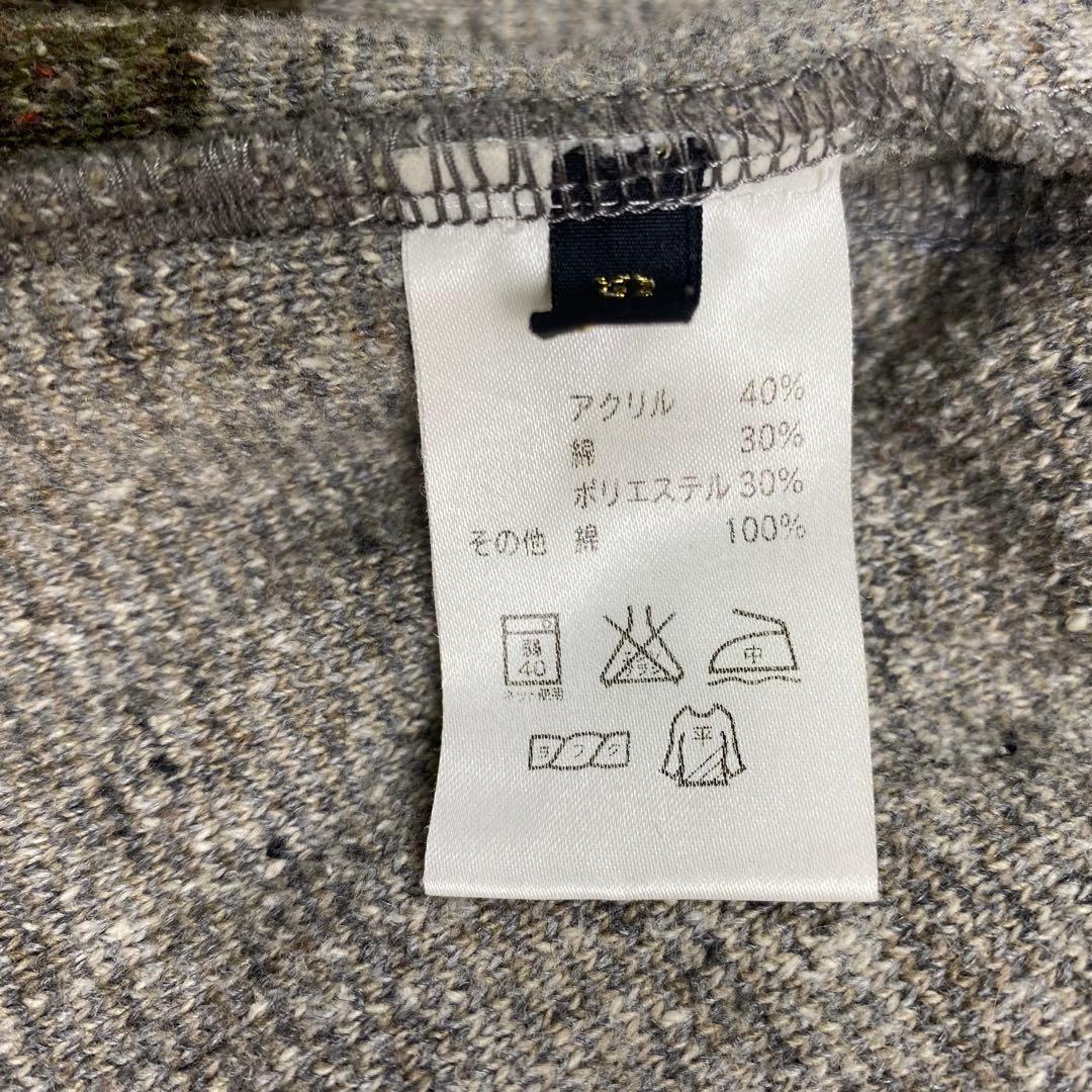 KAPITAL✨キャピタル アーミーボーダーピーコート Pコート ツイード 3