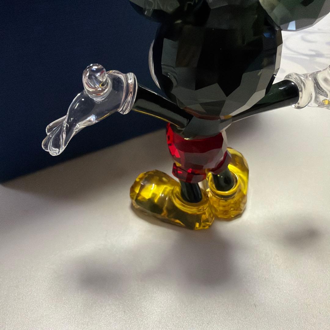 ★希少品★スワロフスキー　ディズニーコレクション　置物　ミッキーマウス　美品