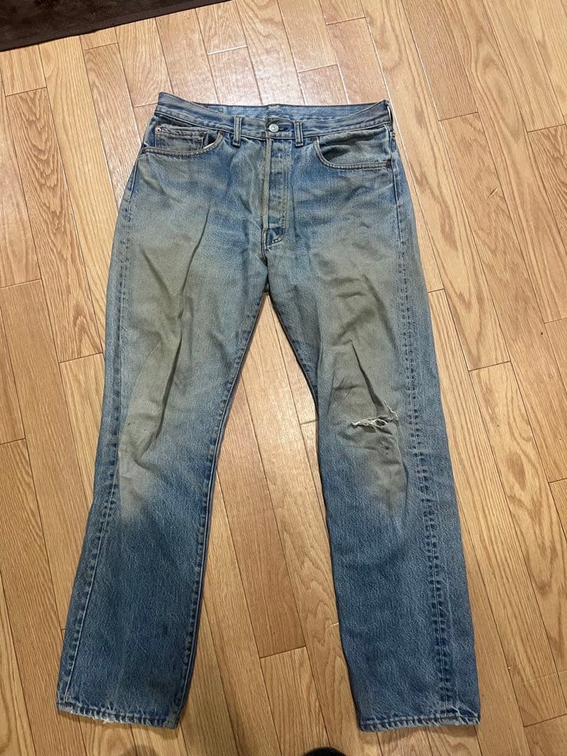 なーちゃんLevi’s 501 80s ビンテージ 内股シングル