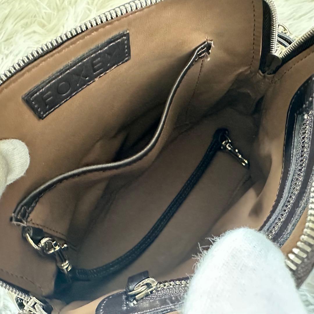 フォクシー FOXEY 2WAY ショルダーバッグ ミニバッグ マカロンバッグ