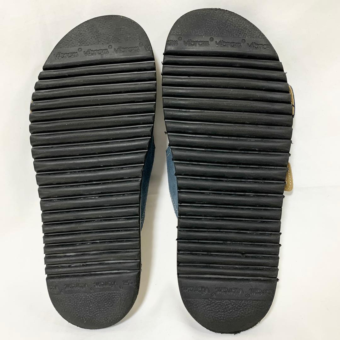 paul smith 【ポールスミス】レザーサンダル 7 ブルー イタリア製