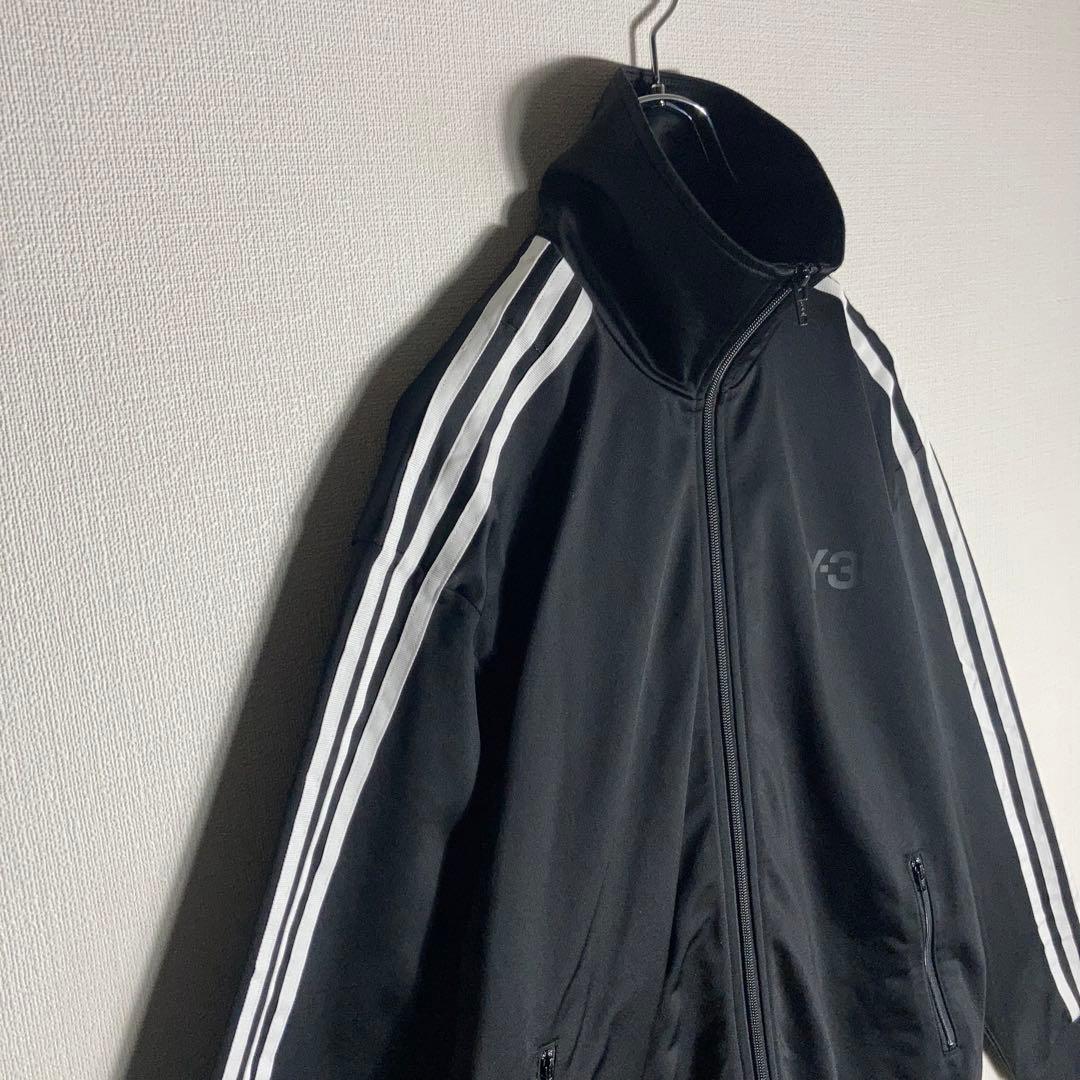 【極美品】Y-3 ジャージ トラックジャケット LOVE YOHJI 黒 M.