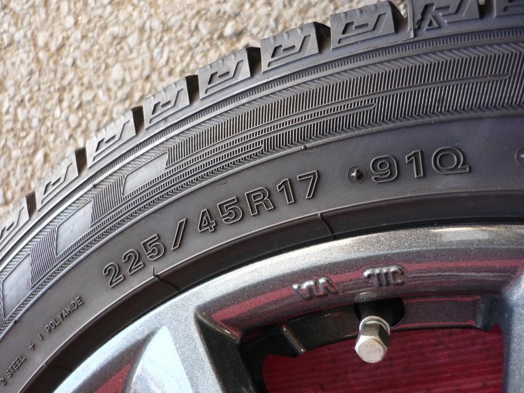 F54MINIクラブマンサイズ17インチ+WM03 225/45スタッドレス4本