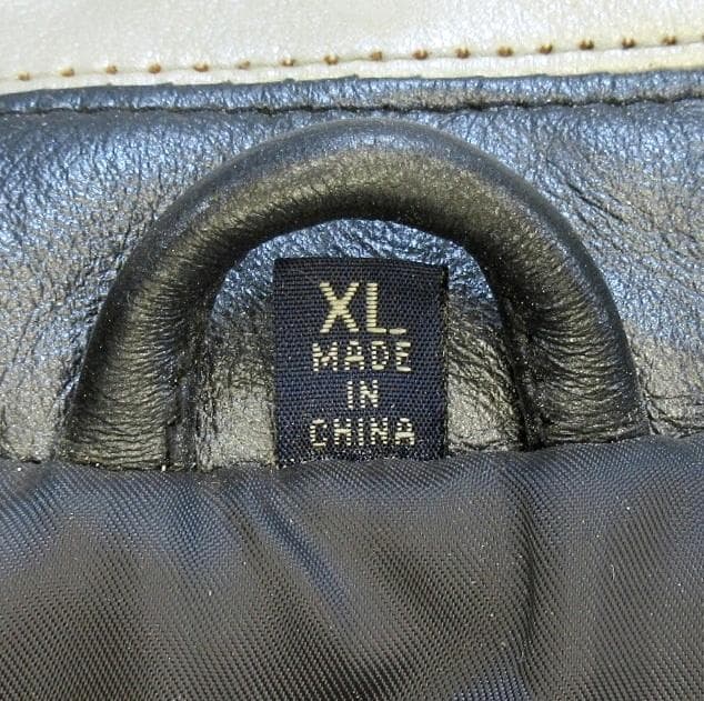 ✨VITAGE/超大きい✨PURE PLAYAZ メタリック オールレザー