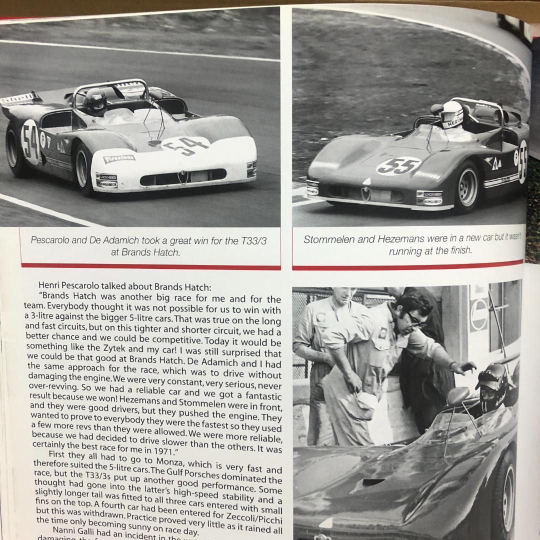 洋書 ALFAROMEO TIPO33