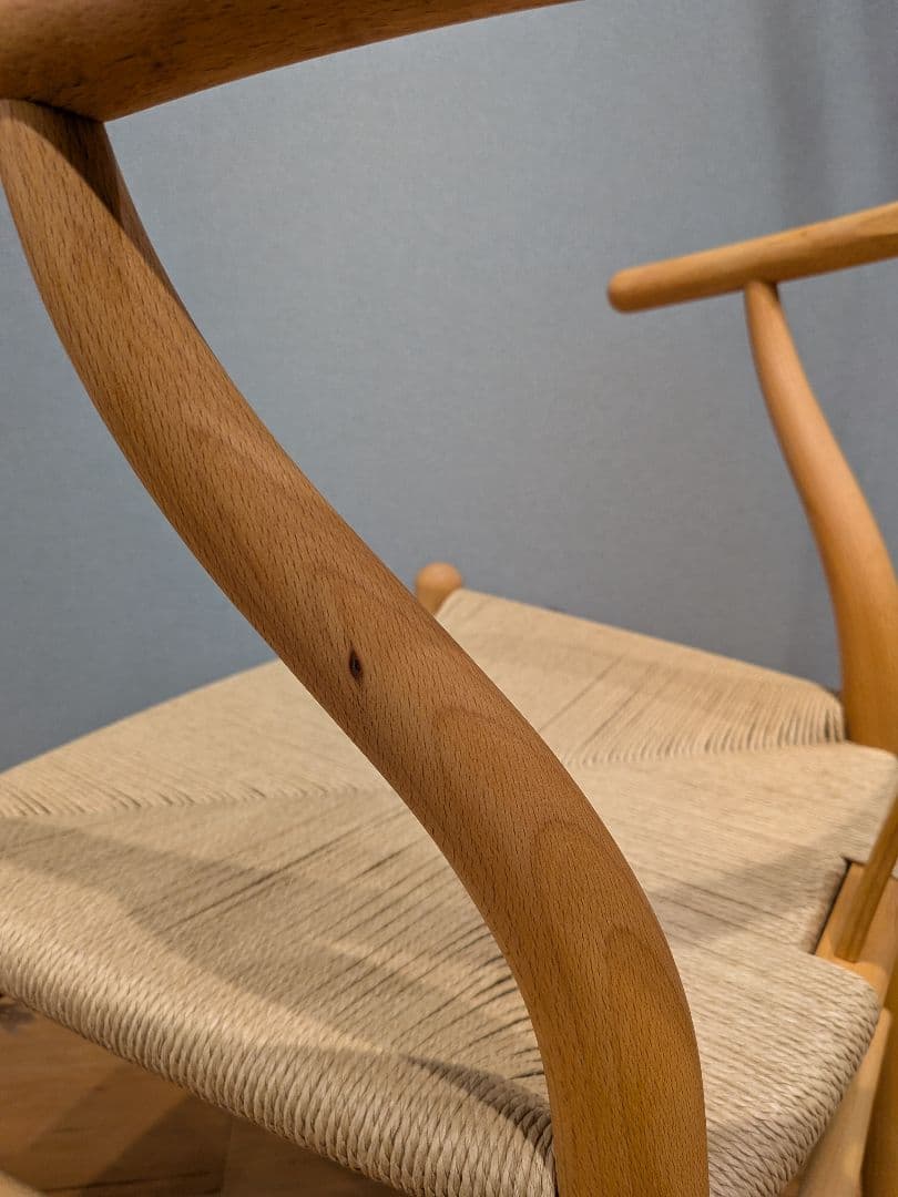 ①【新品未使用】CH24　ビーチ/オイル Yチェア　カールハンセン　ウェグナー