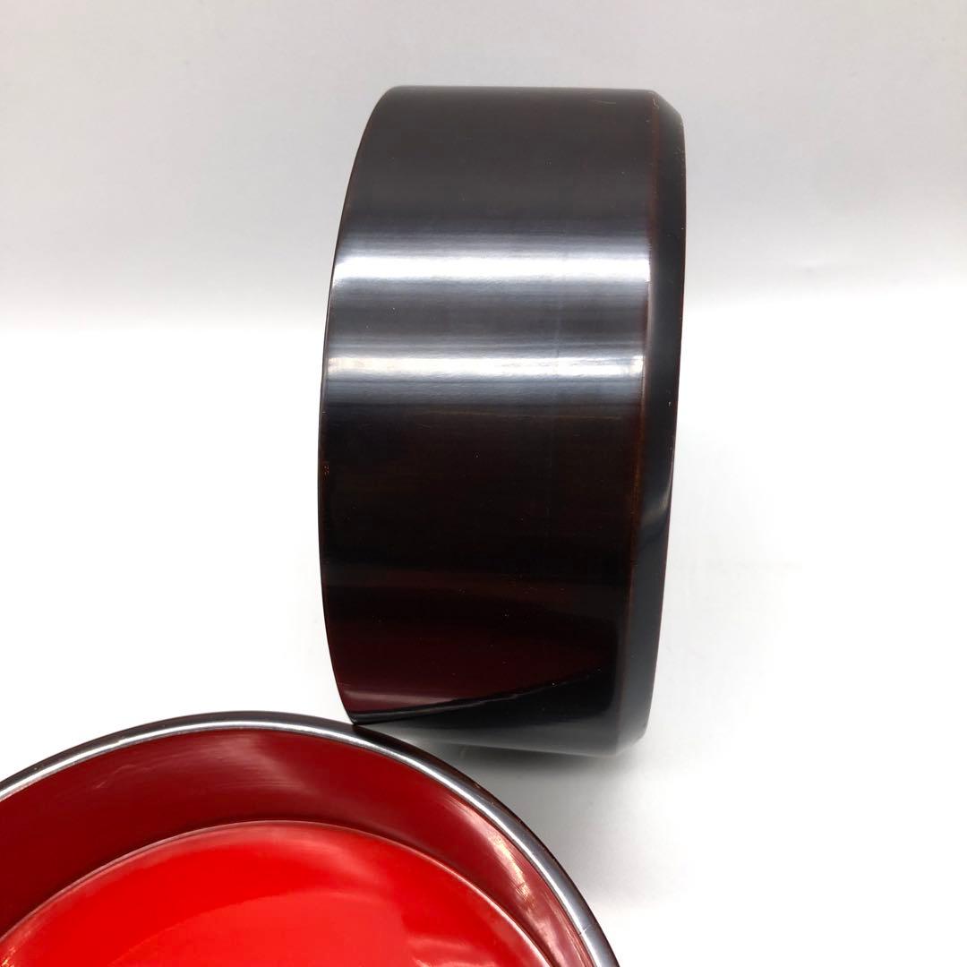 新品未使用木箱入り宮内庁御用達山田平安堂高級漆塗り鶯宿梅菓子器伝統工芸品