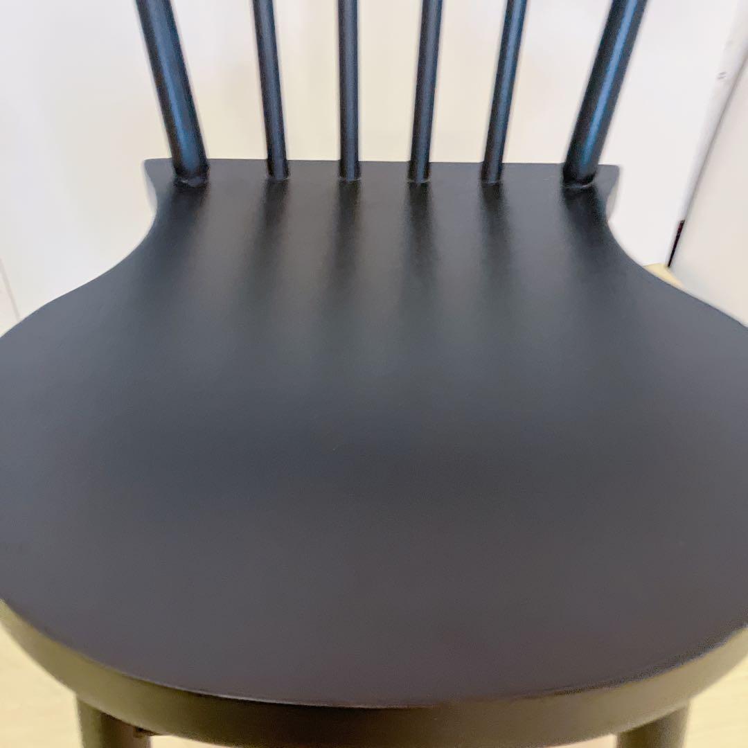 IKEA イケア　木製ダイニングチェア　ノッラリード　ウィンザーチェア　2脚