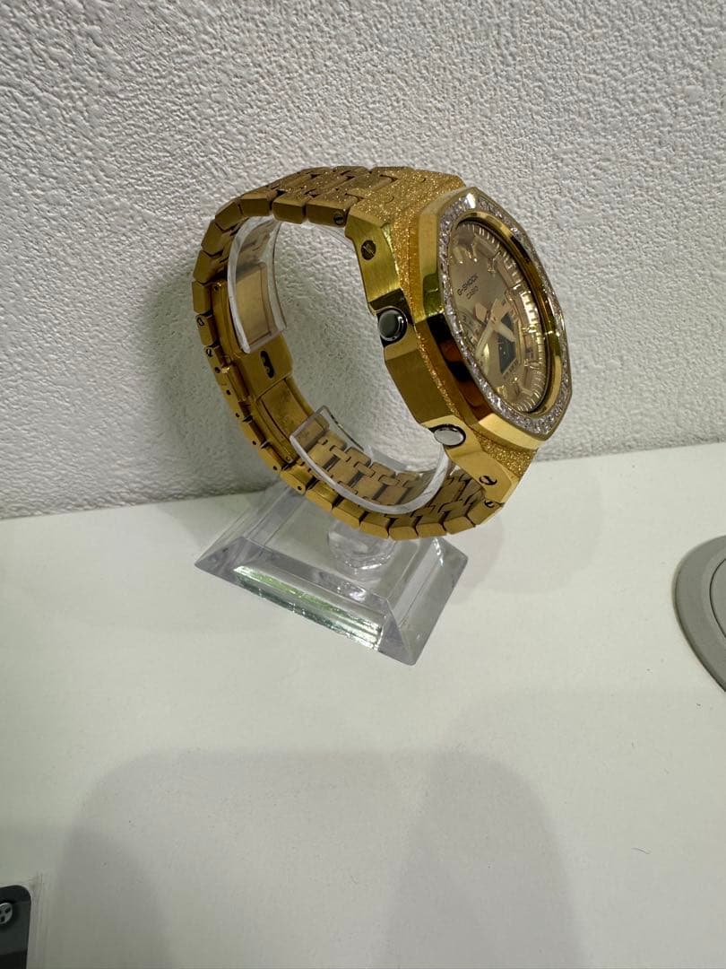 美品CASIO G-SHOCK GA-2100GB-1A カスタム