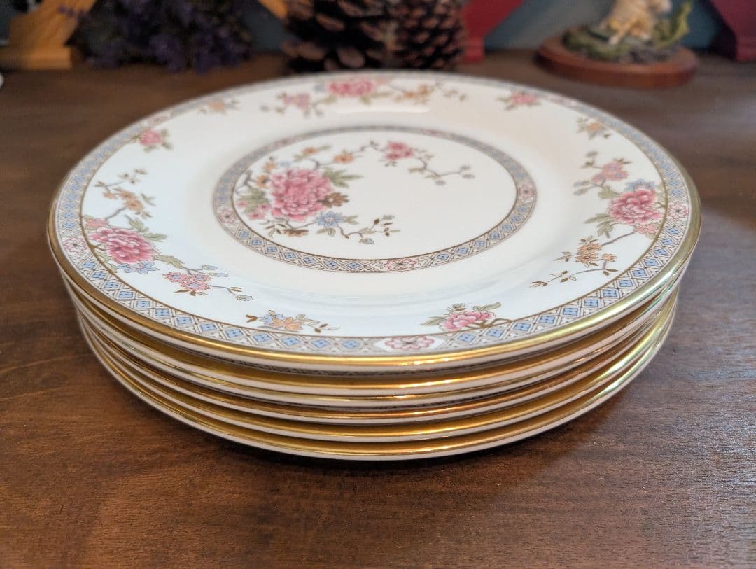 ロイヤルドルトン　カントン　ディナープレート27㎝プレート♡6枚