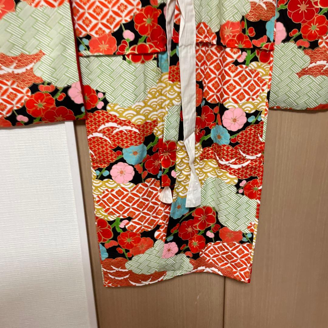 アンティーク　女の子　子供着物　大正ロマン七五三着物