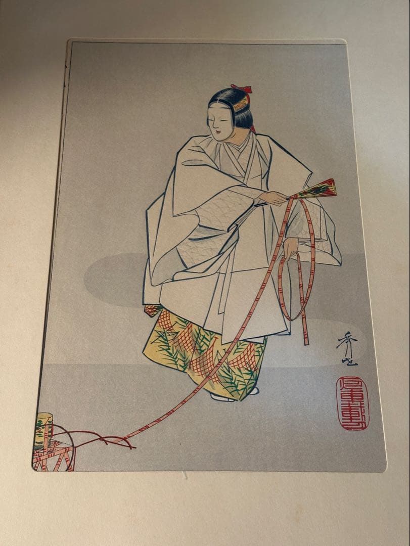 浮世絵『十二佳月 能雅摺』全12枚 1973年刊