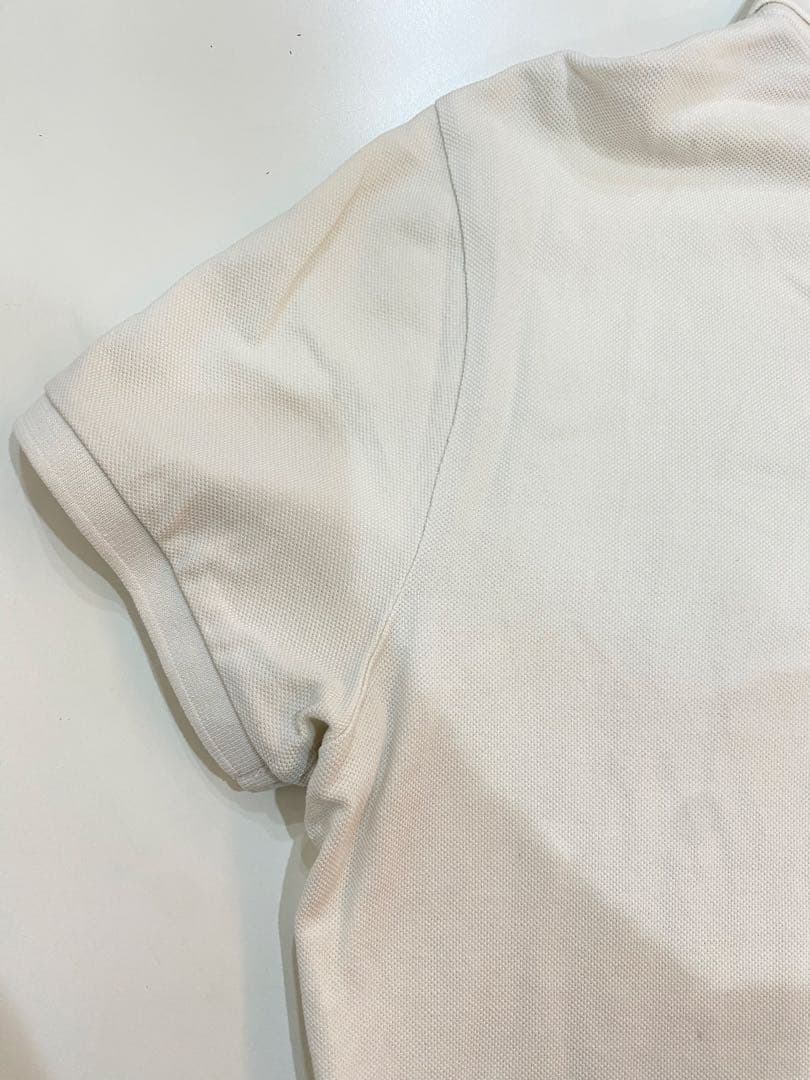 sh2174 MONCLER モンクレ　ホワイト ポロシャツ　メンズ　ゴルフ