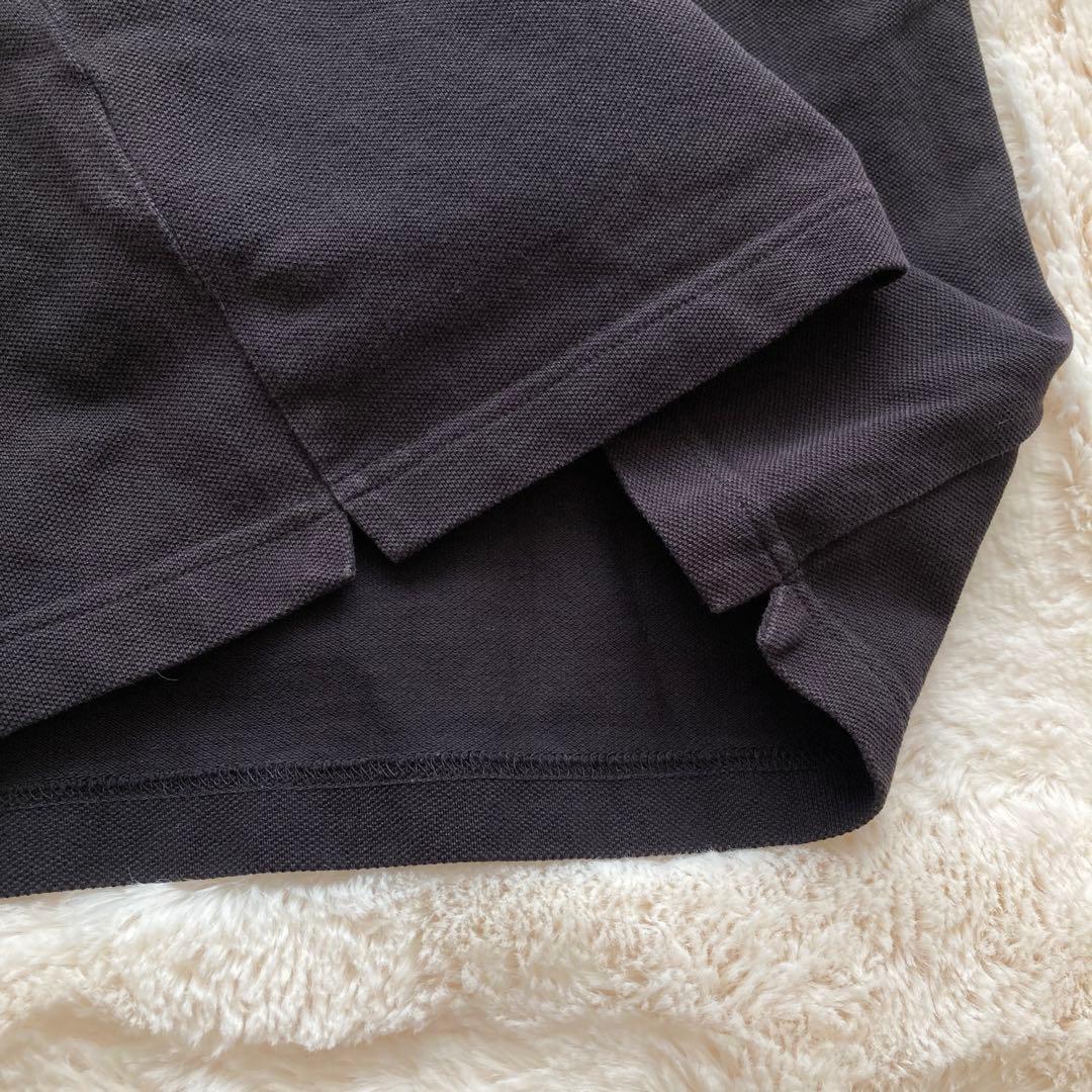 MONCLER モンクレール 黒ポロシャツ メンズ L