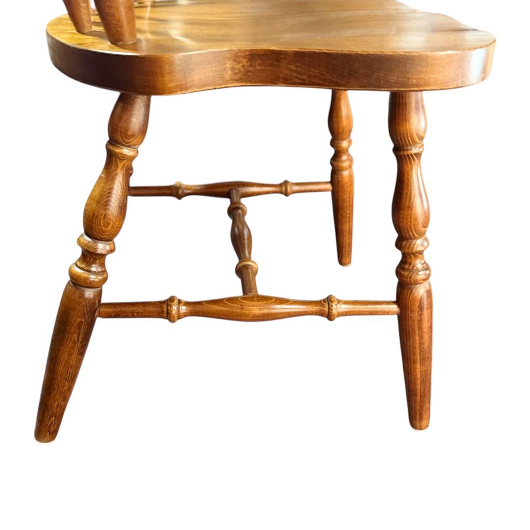 HR912 柏木工　ウィンザーチェア　ダイニングチェア　スピンドルバック