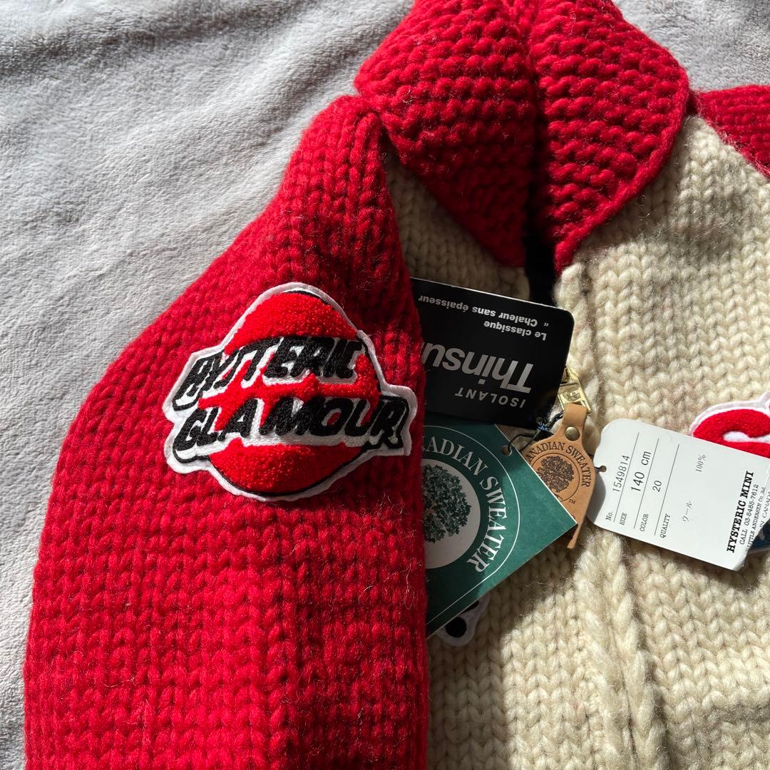 ヒステリックグラマー　ヒステリックミニ　カウチン　カナディアンセーター