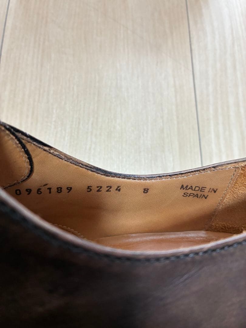 Berwick ブラウン ドレスシューズ