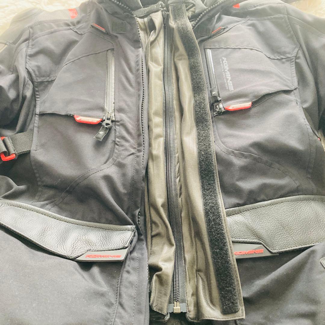 【美品】KOMINE コミネ ウインタージャケット タキトゥス バイクウェア