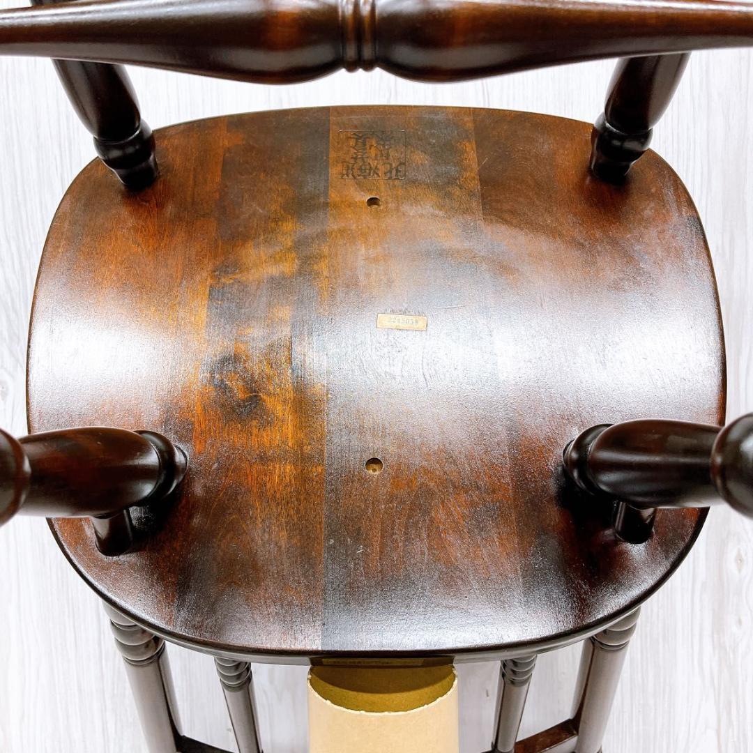 北海道民芸家具 ウィンザーチェア ダイニングチェア 椅子 いす イス②