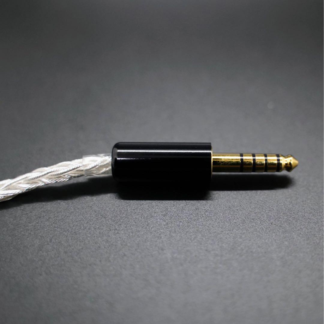 【1点のみ】銀銅合金導体 8コア1064芯 MMCX/4.4mm+イヤホン本体