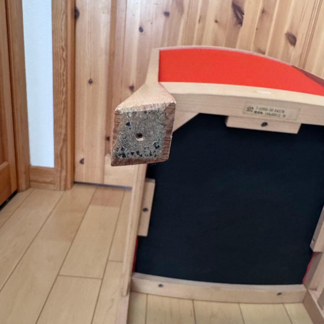 【廃盤】【希少】maruni マルニ木工 Nシリーズ ダイニングチェア　オレンジ