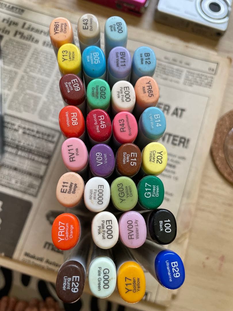 cmpic sketch コピック 漫画 イラスト ペン セット