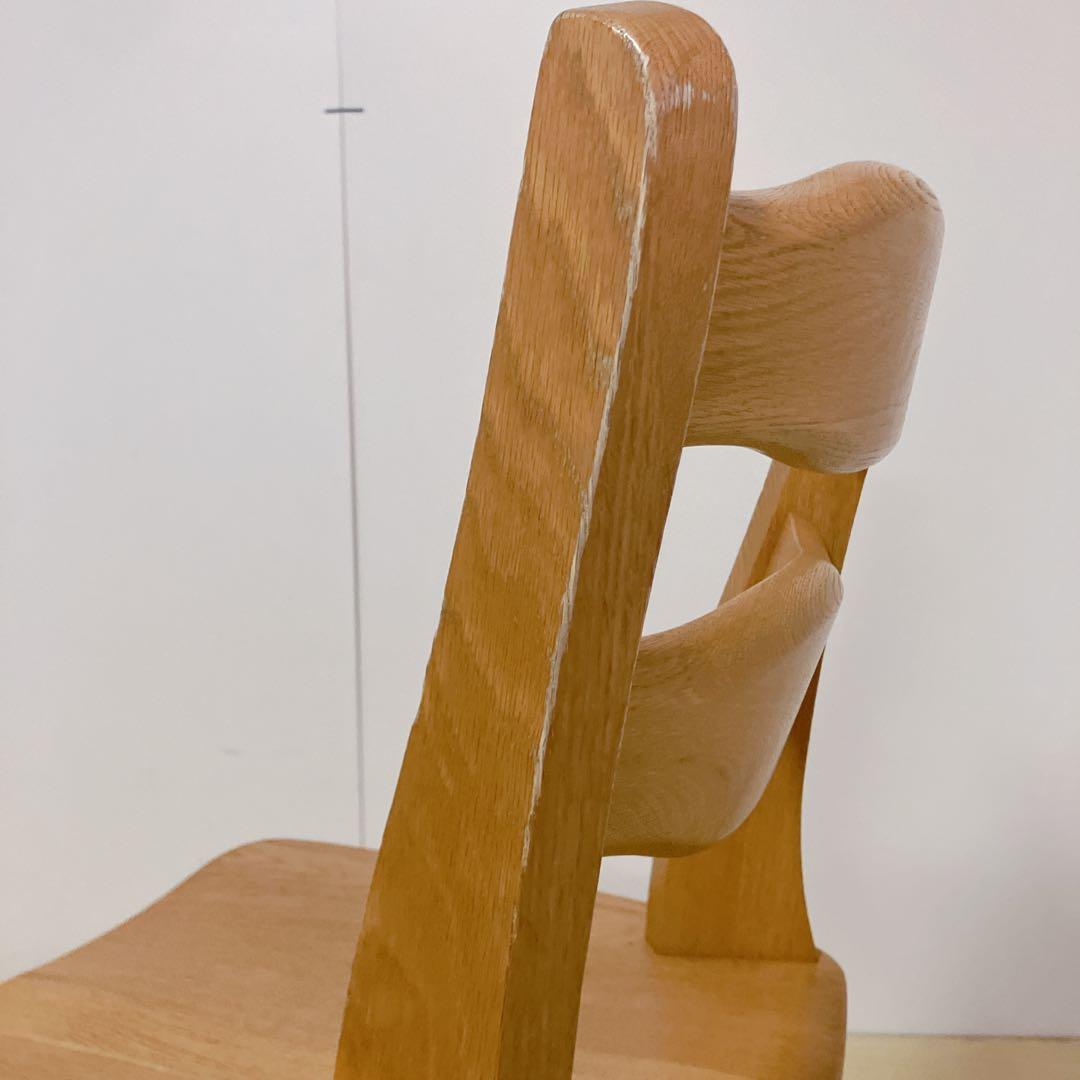 天然木　木製　回転チェア　2脚セット　ダイニングチェア　回転椅子　北欧