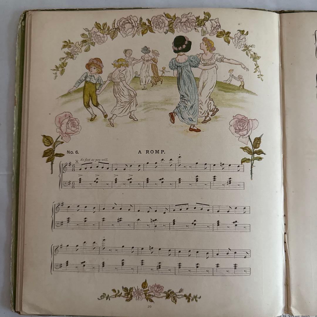 SALE★稀少なヴィクトリアン絵本アンティーク洋書イギリス古書ジャンクジャーナル