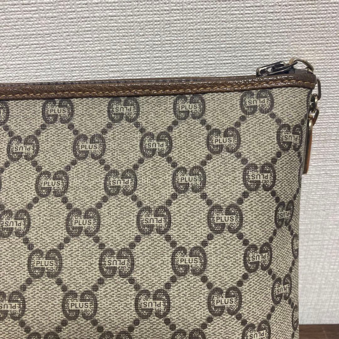 【希少】GUCCI グッチプラス セカンドバッグ クラッチバッグ ヴィンテージ