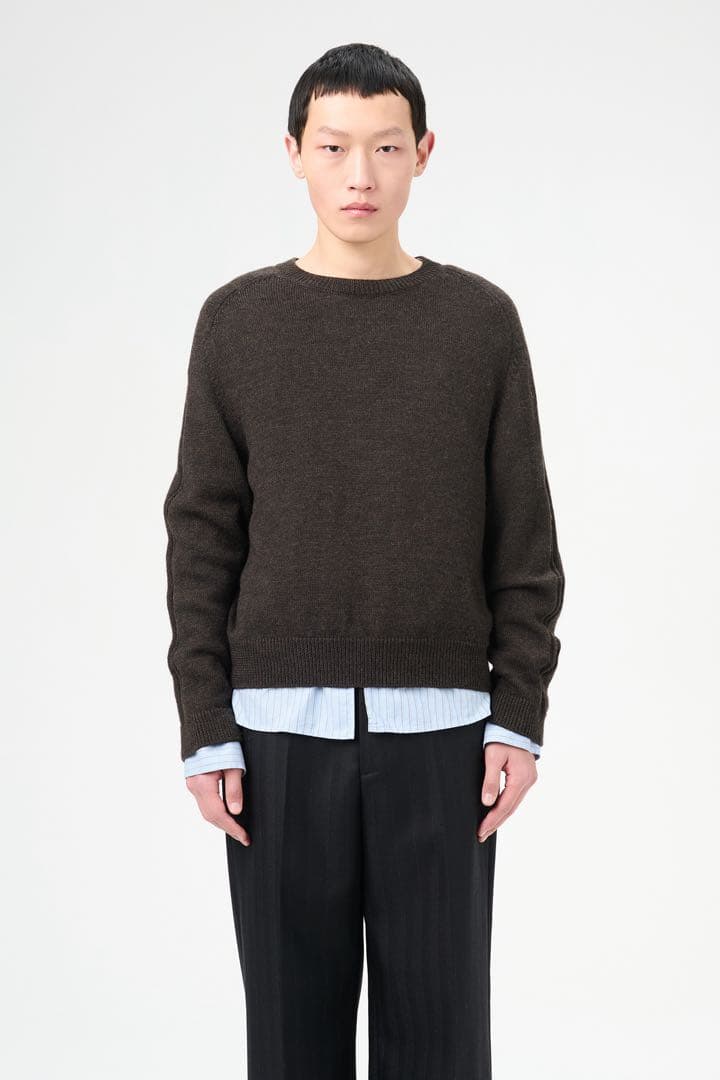 トップス OUR LEGACY TRUE ROUNDNECK Brown 46