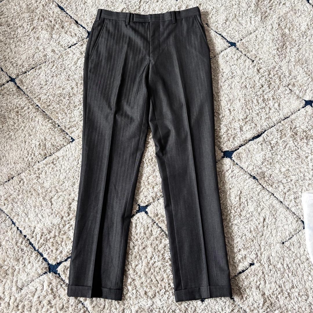 【極美品✨】ブラックレーベルクレストブリッジ　スーツ　セットアップ　ストライプ